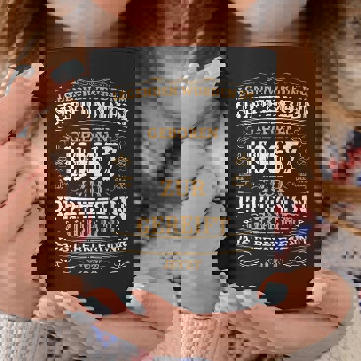 誕生日デザインの伝説は1967年9月生まれ コーヒーマグ 面白い贈り物