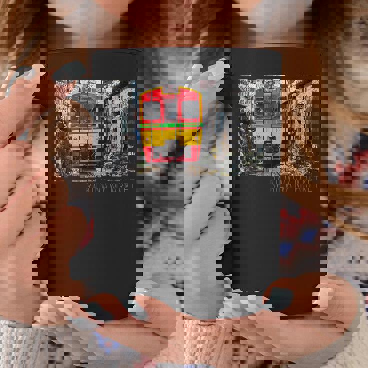 鉄道市場メークロン ヴィンテージ タイ レトロな列車 コーヒーマグ 面白い贈り物