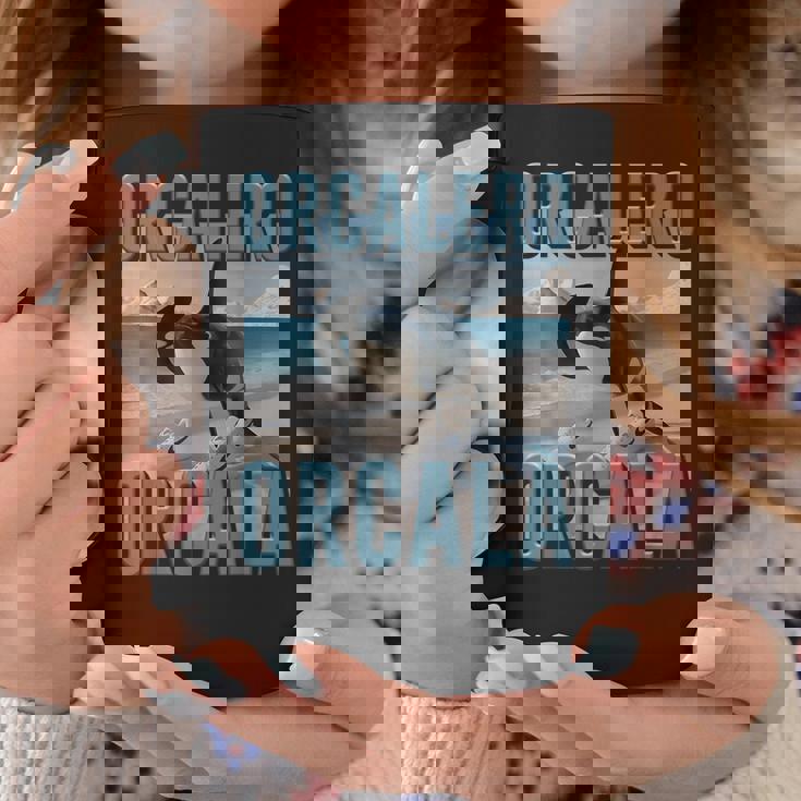 面白い Ai生成 モンスター 流行 オルカレロ オルカラ オルカ コーヒーマグ 面白い贈り物