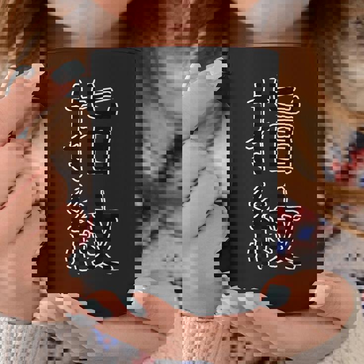 面白い ギフト 文字入り 「指紋」おもしろギャグ-ジョーク 漢字 指紋 コーヒーマグ 面白い贈り物