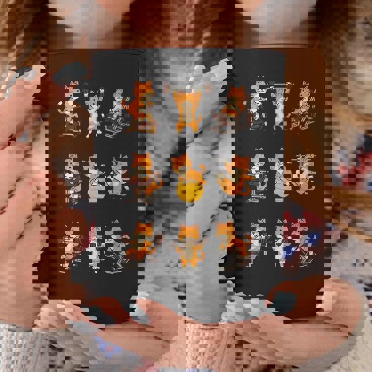 面白いtシャツ 猫 ネコ 筋トレ ジム おもしろグッズ かわいい おもしろtシャツ 面白い 服 ネタ コーヒーマグ 面白い贈り物