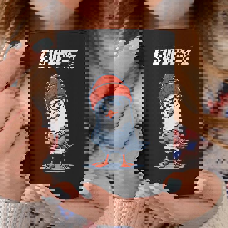 面白い北海のカモメはワット低ドイツ語オストフリースラントと言っています。 コーヒーマグ 面白い贈り物