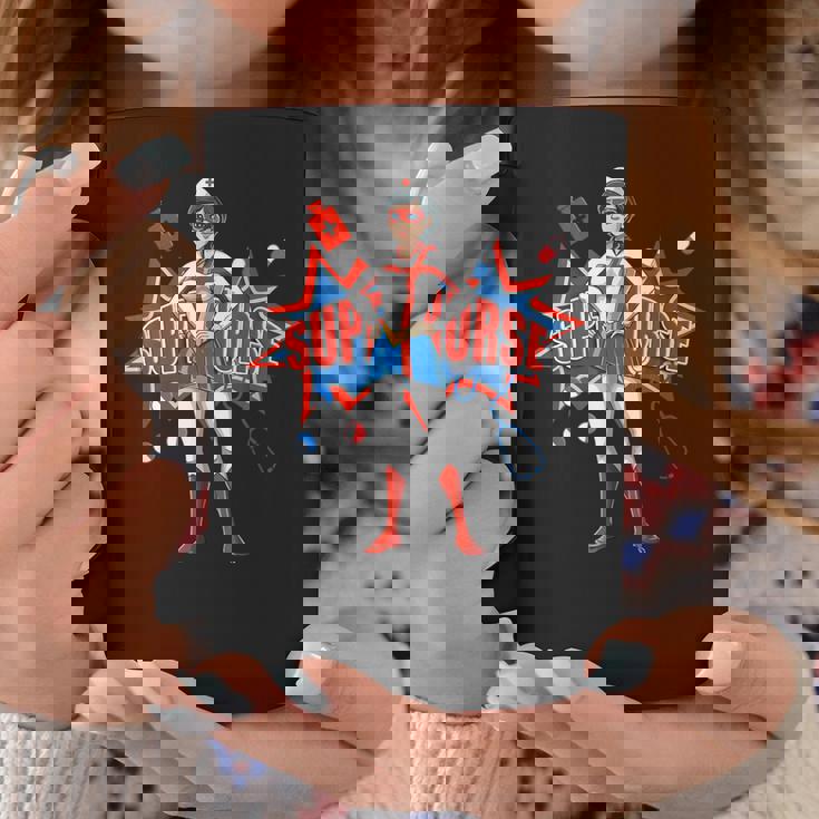 面白い看護師スーパーヒーロー面白い看護 コーヒーマグ 面白い贈り物