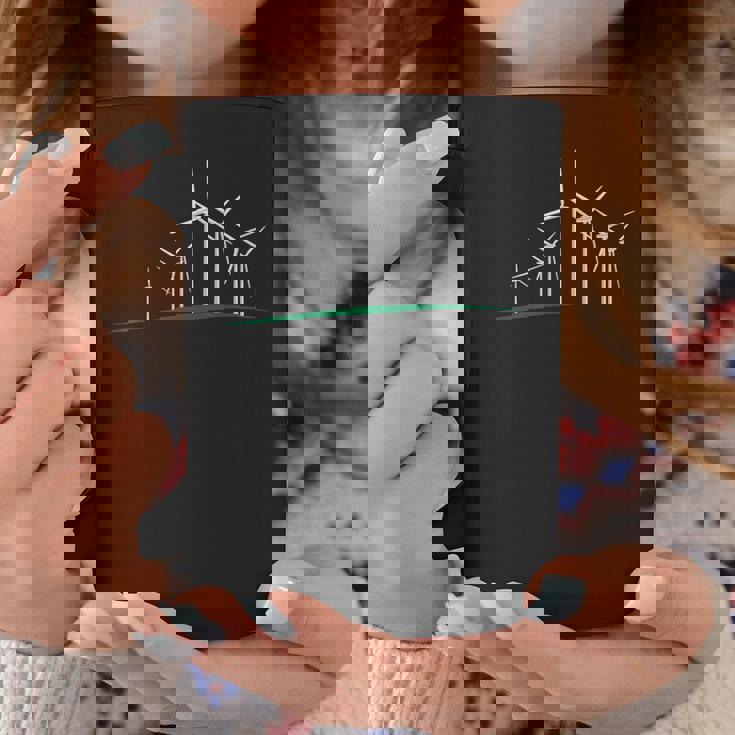 風車の風力発電設計 コーヒーマグ 面白い贈り物