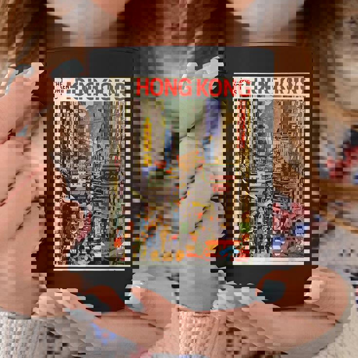 香港のお土産ポスター香港 コーヒーマグ 面白い贈り物