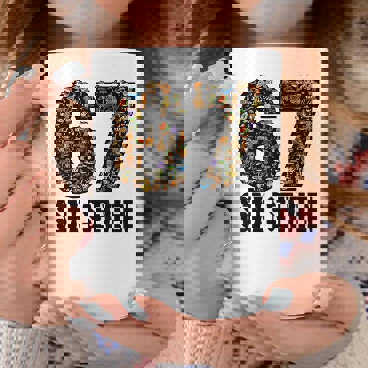 67 シックスセブン イタリアンブレインロットジェネレーションアルファスラングミーム コーヒーマグ 面白い贈り物