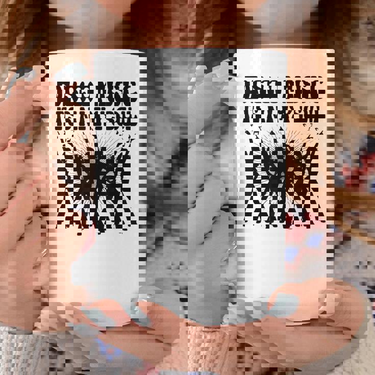 Disco Music It's In Myoul ヴィンテージ 70年代 ダンシング レトロダンス コーヒーマグ 面白い贈り物