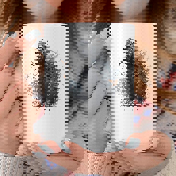 Gorilla Lover アートワーク 鳥 動物 モチーフ ゴリラ コーヒーマグ 面白い贈り物