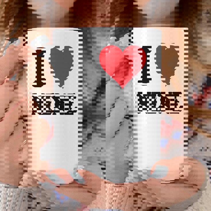 I Heart Nene 名 I Love パーソナライズ コーヒーマグ 面白い贈り物