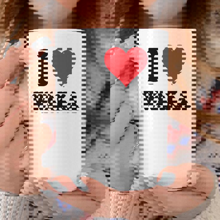 I Heart Waka ファーストネーム I Love パーソナライズ コーヒーマグ 面白い贈り物