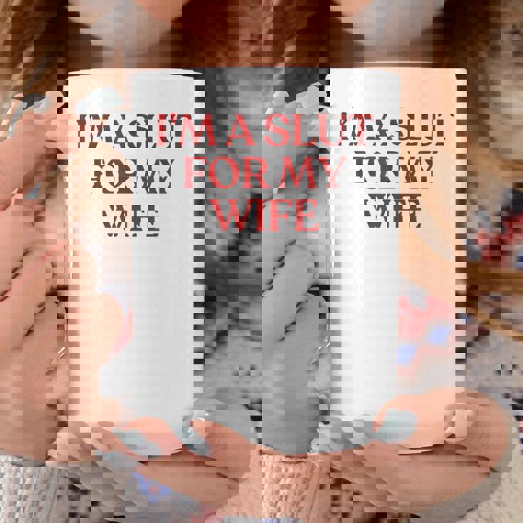 I'm Alut For My Wife Y2k Aesthetic Trendy コーヒーマグ 面白い贈り物