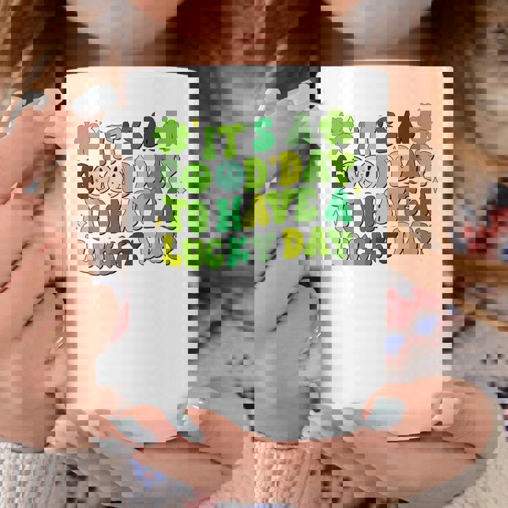 It's A Good Day To Have Luckyt Patrick Day シャムロック アイリッシュ コーヒーマグ 面白い贈り物