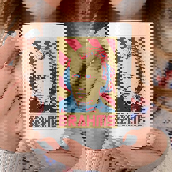 Johannes Brahms クラシック音楽の作曲家 レトロ調 コーヒーマグ 面白い贈り物