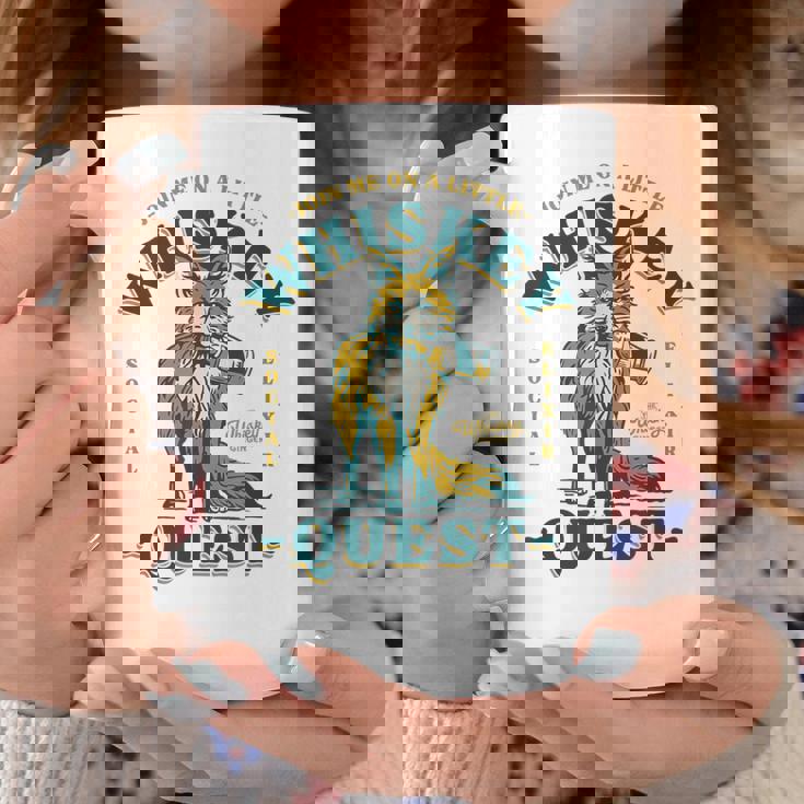 Join Me On A Whiskey Quest Cute Fox メンズ バーボンシャツ ギフト コーヒーマグ 面白い贈り物