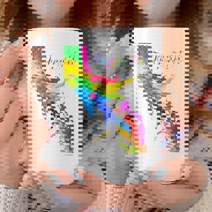 Vibrant And Colorful Holi コーヒーマグ 面白い贈り物