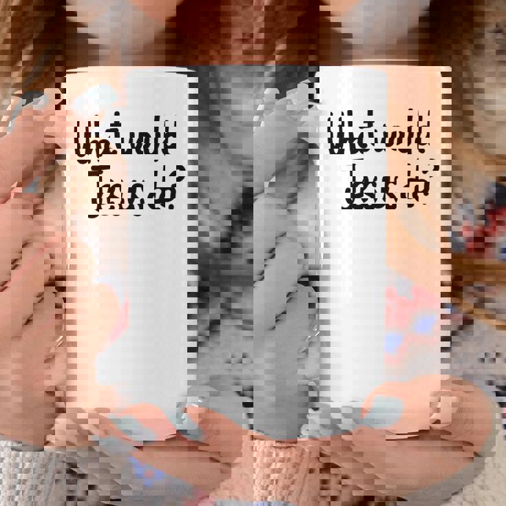 What Would Jesus Do 長袖tシャツ コーヒーマグ 面白い贈り物