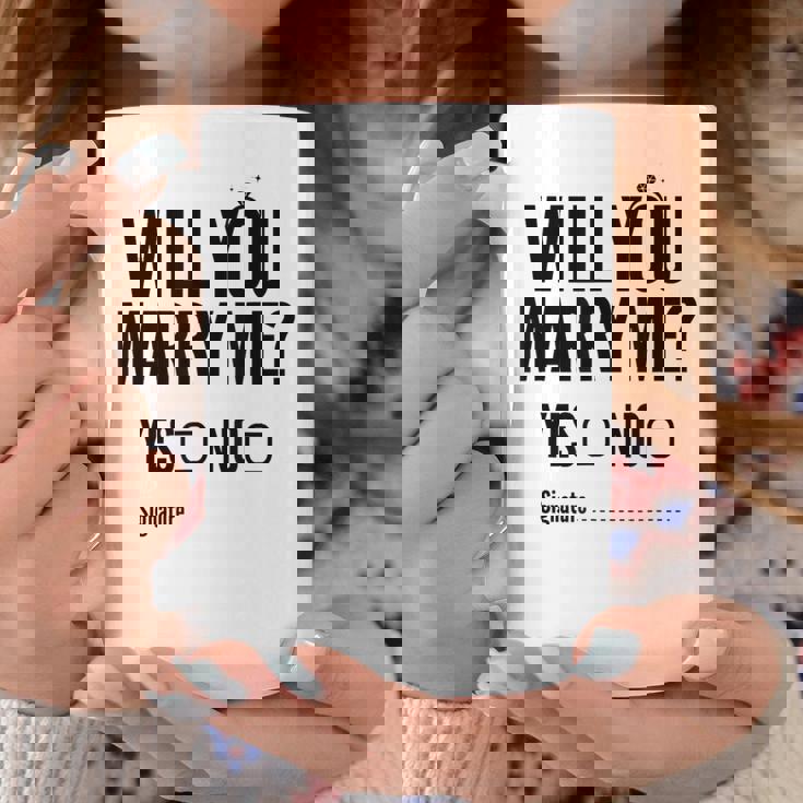 Will You Marry Me Wedding おもしろプロポーズ コーヒーマグ 面白い贈り物