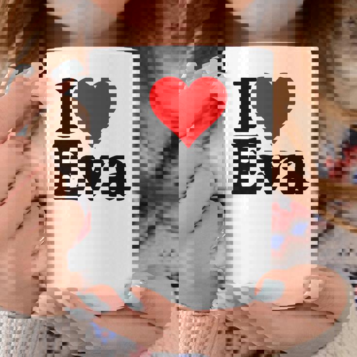 アイ・ラブ・ハート・エヴァ コーヒーマグ 面白い贈り物