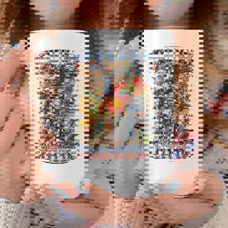 イタリアンブレインロットファニーイタリアンブレインロットミーム コーヒーマグ 面白い贈り物