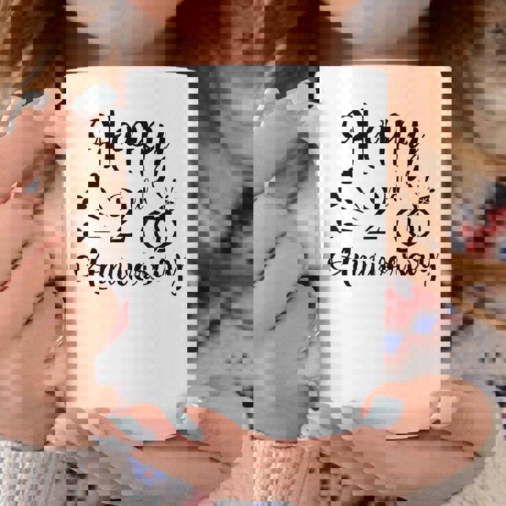 カップル2周年記念プレゼント クールな2周年記念 コーヒーマグ 面白い贈り物