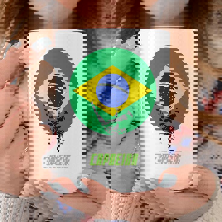 カポエイラ ブラジル国旗 コーヒーマグ 面白い贈り物