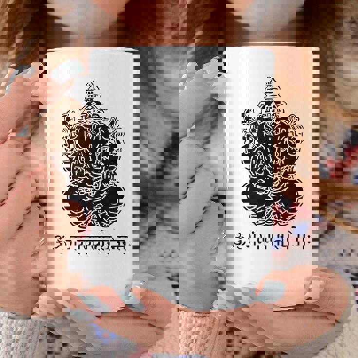 ガネーシュtシャツ サンスクリット語 ガネーシャマントラ コーヒーマグ 面白い贈り物