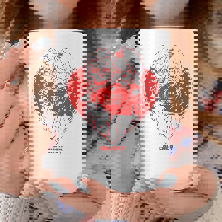 チャッキー＆ティファニーティル・デス・ドゥ・アス・パート・バレンタイン コーヒーマグ 面白い贈り物