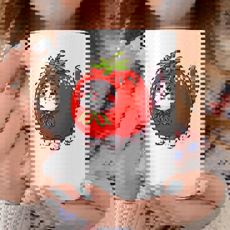 トマトの猫 コスチューム コーヒーマグ 面白い贈り物