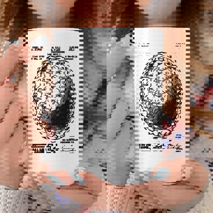 バックミンスター フラー 測地線 特許 科学 工学 数学 コーヒーマグ 面白い贈り物