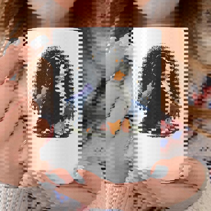 バーニーズマウンテンドッグ かわいいバーニーズマウンテンドッグ コーヒーマグ 面白い贈り物