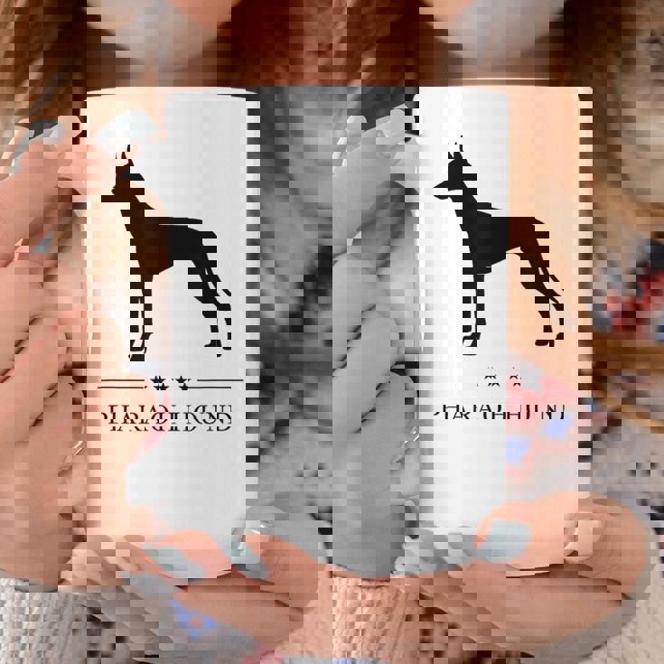 ファラオハウンド ブラック シルエット コーヒーマグ 面白い贈り物