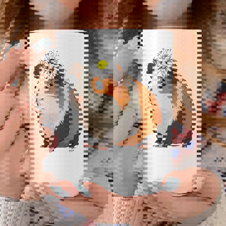 モルモットの花、モルモットの花 コーヒーマグ 面白い贈り物