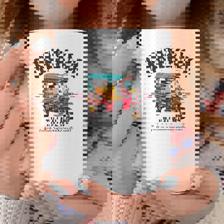 ヴィンテージ トゥクトゥク バンコク タイ コーヒーマグ 面白い贈り物
