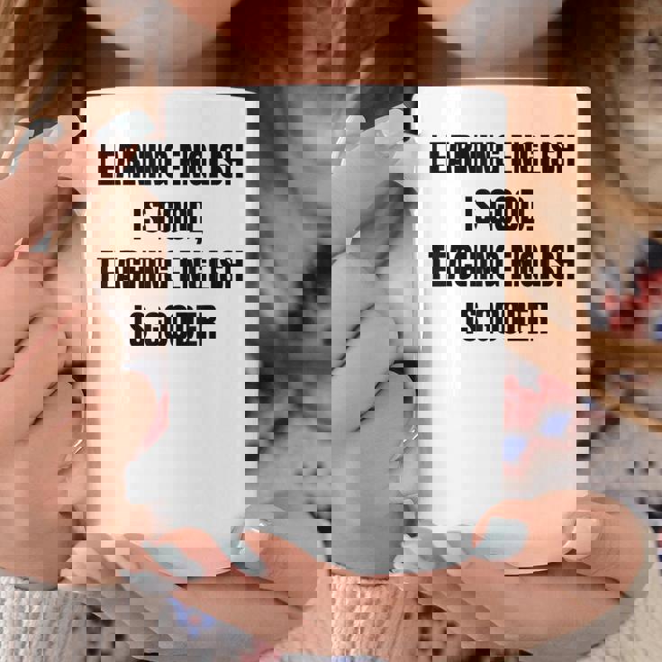 ヴィンテージの退職英語教師、面白い英語教師 コーヒーマグ 面白い贈り物