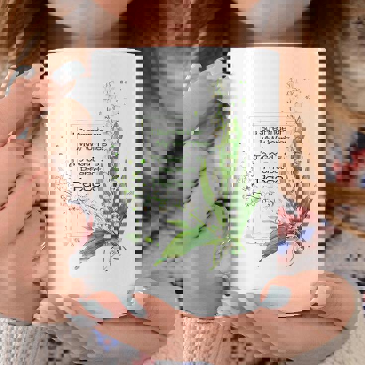 水彩 スズラン キリスト教の祈り コーヒーマグ 面白い贈り物