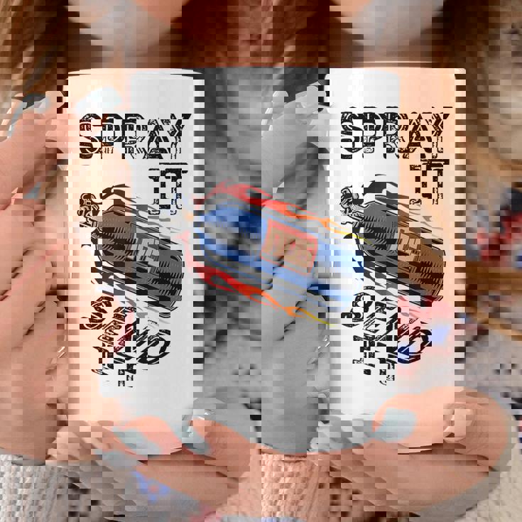 面白いドラッグレースカーnosスプレー Itend It コーヒーマグ 面白い贈り物