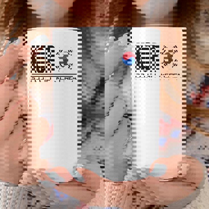 韓国国旗 韓国スポーツゲーム アスレチックジャージースタイル コーヒーマグ 面白い贈り物