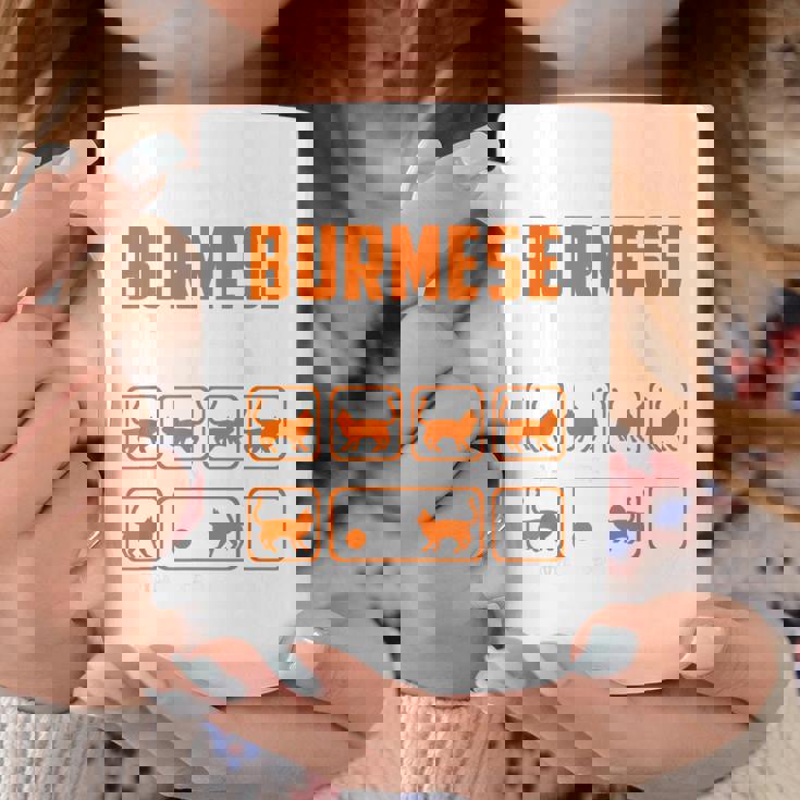 頑固なビルマの猫 トリックおもしろ子猫愛好家 コーヒーマグ 面白い贈り物