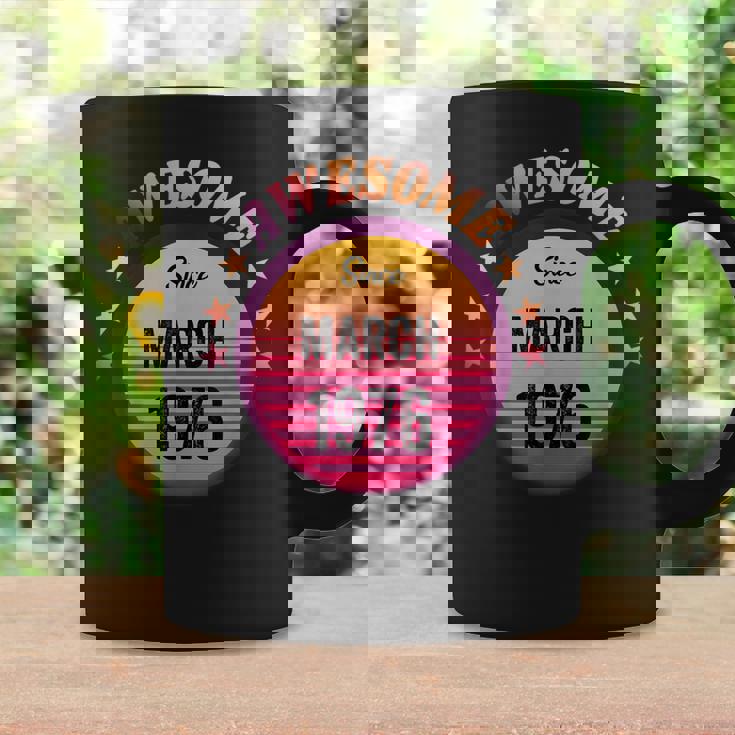 1976年3月から素晴らしい誕生日1976年3月ヴィンテージ。 コーヒーマグ ギフトのアイデア