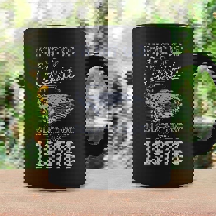 1976年生まれ マッスルカー生誕50周年 コーヒーマグ ギフトのアイデア