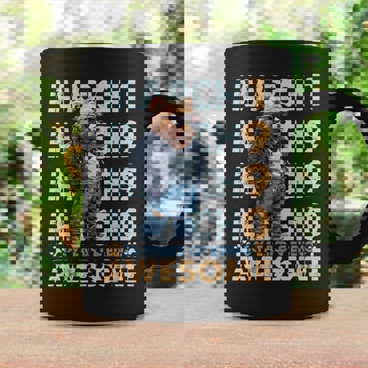 36Th Birthday Cool Bear March 1990Intage 36 Years Old コーヒーマグ ギフトのアイデア