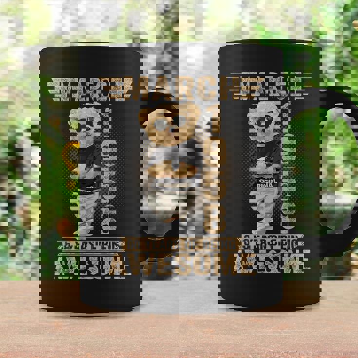 3月 68歳の誕生日 男性 女性 1958年 素晴らしいテディベア コーヒーマグ ギフトのアイデア