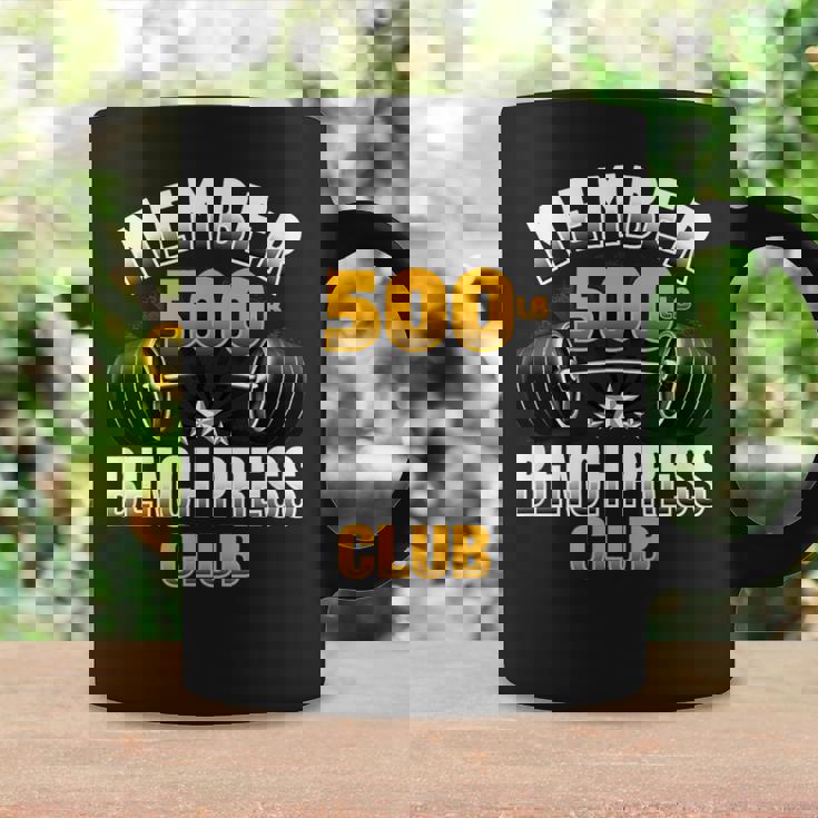 500ポンド ベンチプレスクラブ コーヒーマグ ギフトのアイデア