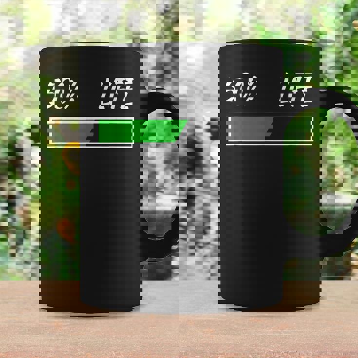 50Th Birthday 50 Life 50 Years Life Loading Bar 50 Percent コーヒーマグ ギフトのアイデア
