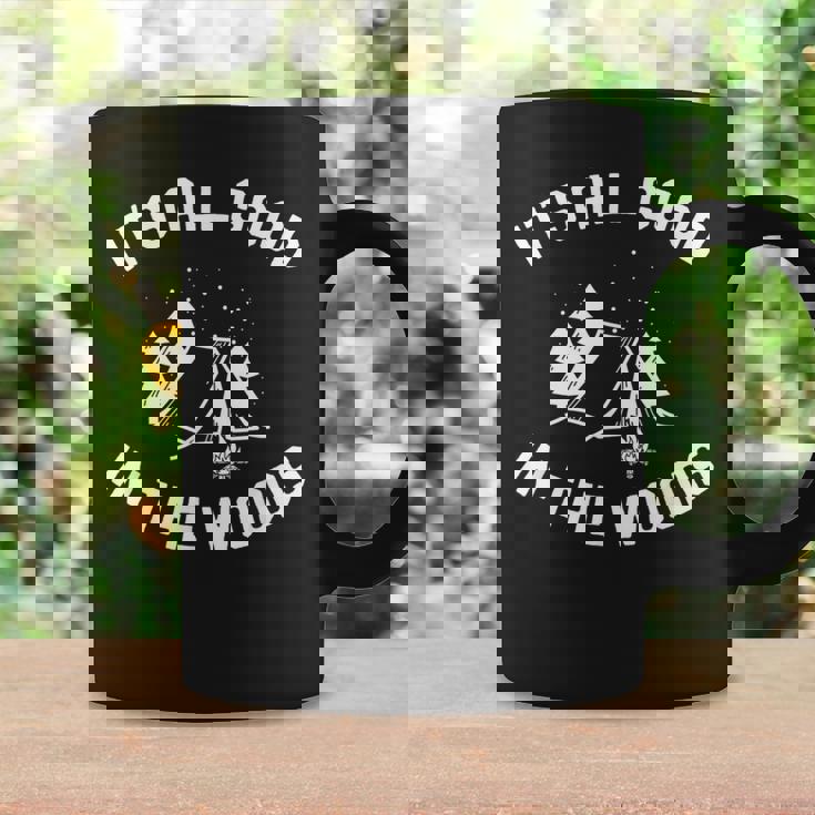 All Good Camp In The Woods 面白いキャンプテント キャンプファイヤー コーヒーマグ ギフトのアイデア