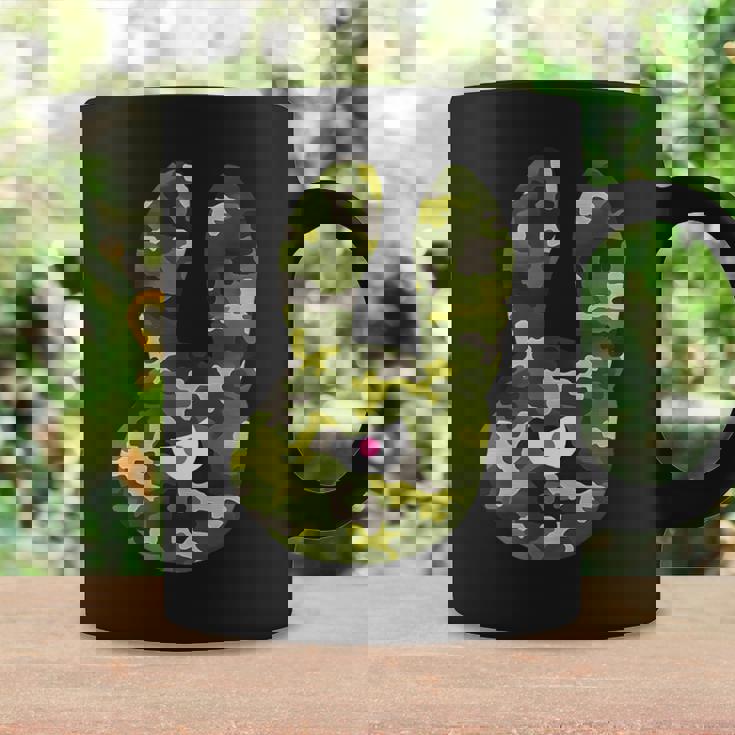 Badうさぎ星人 グリーン迷彩 コーヒーマグ ギフトのアイデア