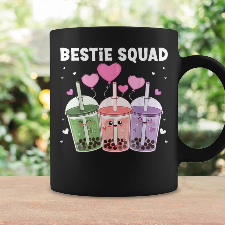 Bestie Squad Bubble Tea Cute Kawaii Friends Lovers Bff Girls Coffee Mug ...
