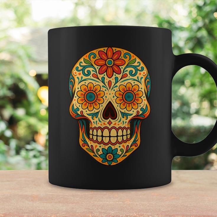 Dia De Los Muertos Crâne Enucre Tasse Idées cadeaux