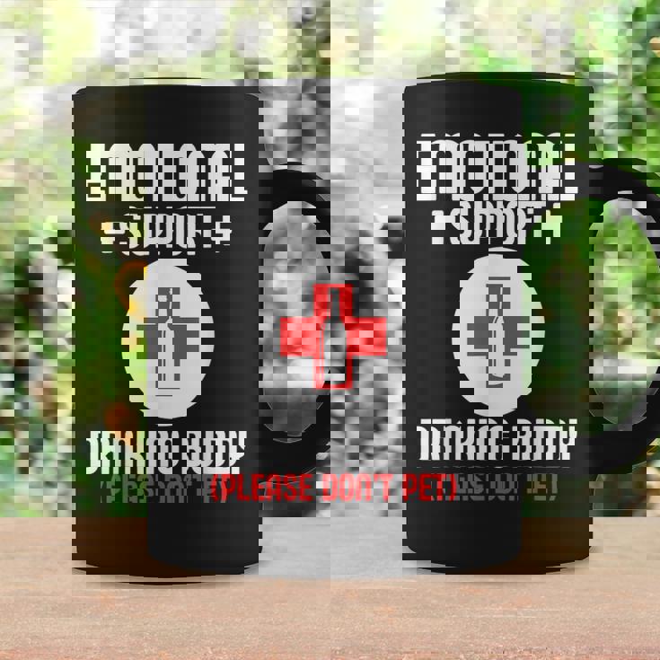 Emotionalupport Drinking Buddy Adultarcastic Humor コーヒーマグ ギフトのアイデア