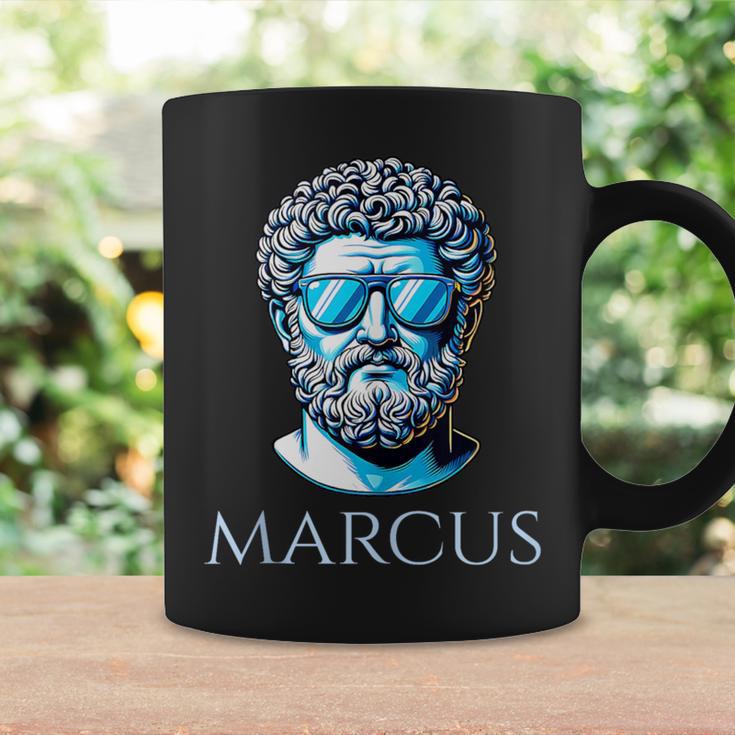 Estoico Estoicismo Marco Aurelio Filosofía Gráfico In Mangas Taza de café Ideas de regalos